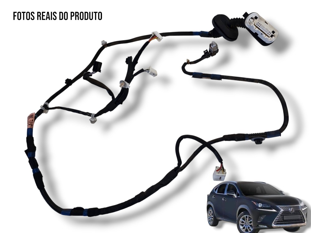 Chicote Elétrico Porta Traseira Direita Lexus Nx 300h 2019 1