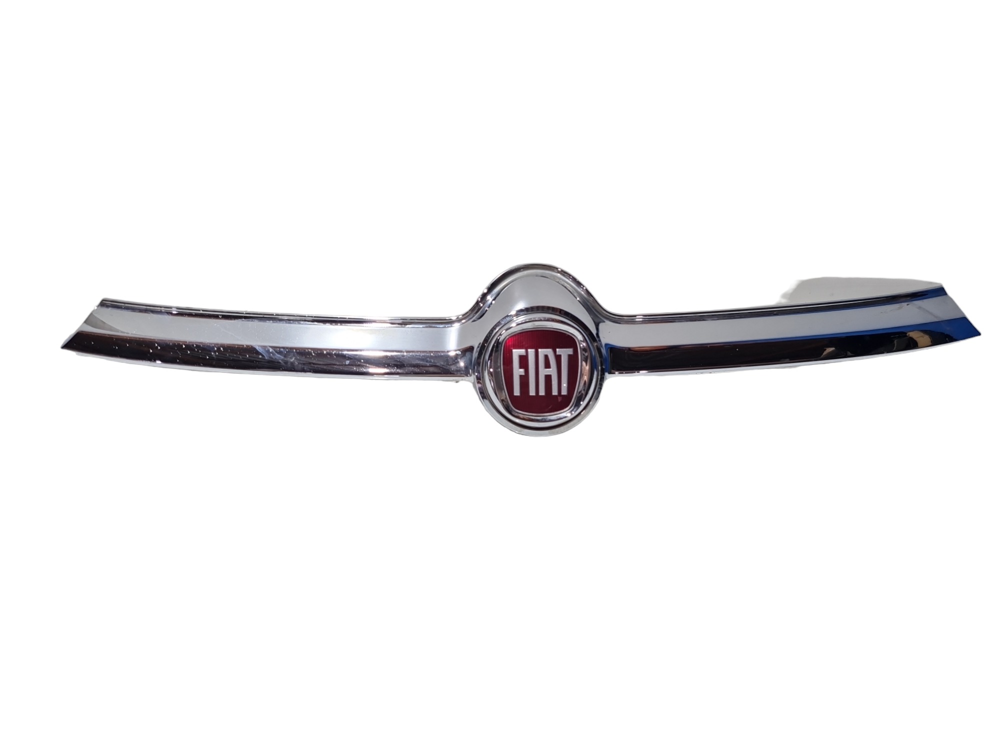 Emblema Grade Dianteira Fiat Toro Volcano 2019 Original  Prata 1