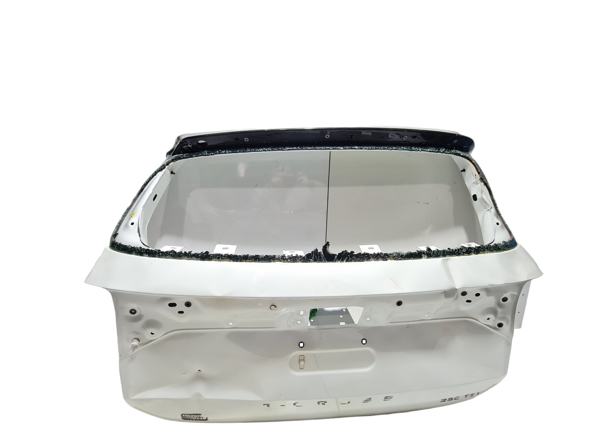 Tampa Porta Malas Vw Tcross Highline 2021 Com Detalhe Branco 1