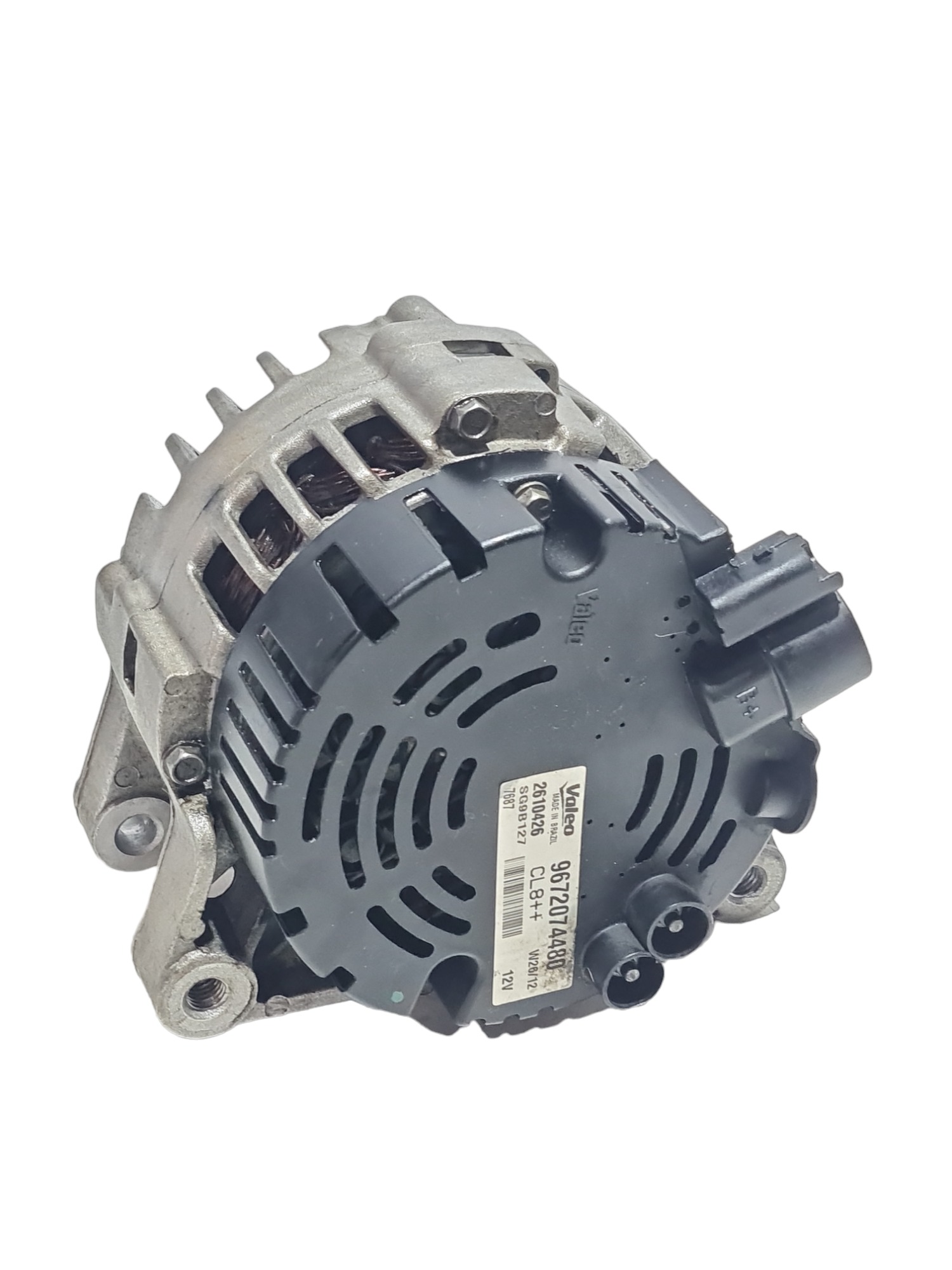 Alternador Peugeot 207 2013 Original Cod 9672074480 4
