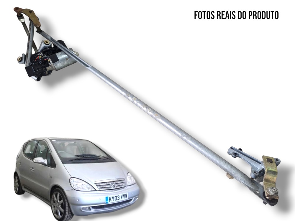 Motor Limpador Parabrisa Mercedes Classe A160 2003 168820224 1