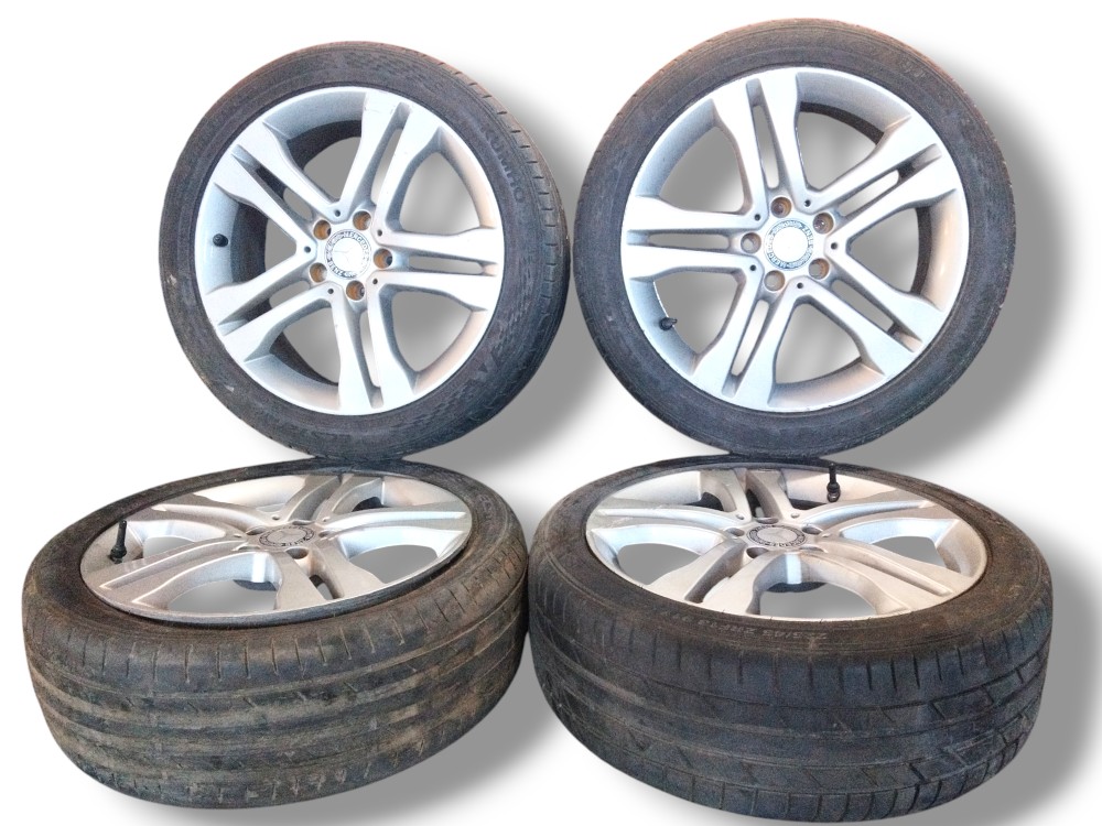 Jogo Rodas Aro18 Originais Mercedes Cls 500 2005 A1564011300 1