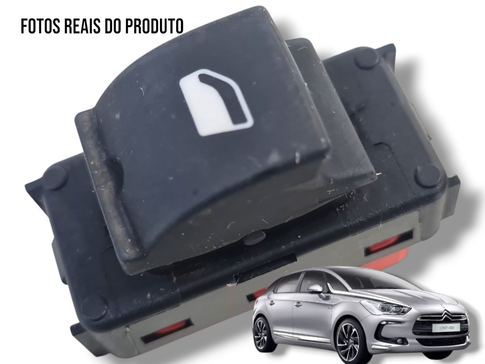 Botão comando vidro dianteiro Citroën DS5 2015 96664318 1