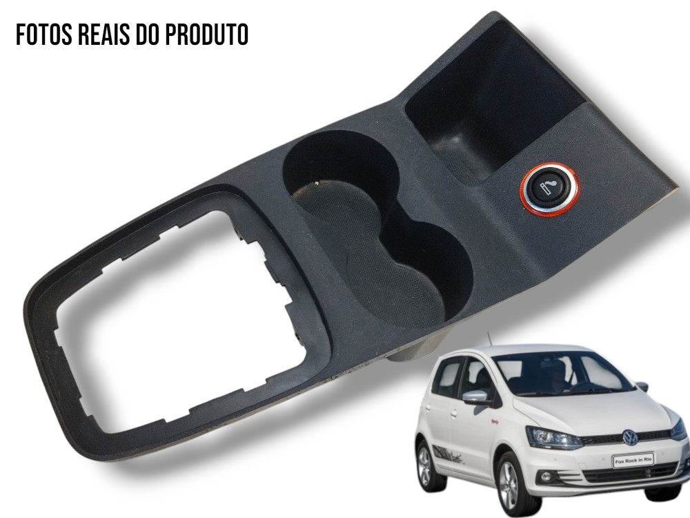Console Central Porta Copos Vw/novo Fox Cl Mb 2016 5z0863241 1