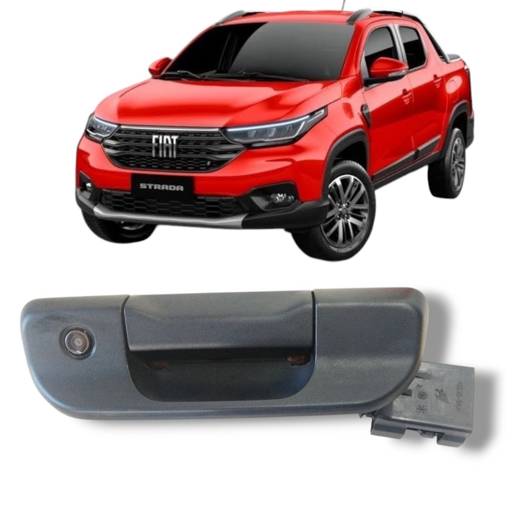 Maçaneta Traseira Completa Fiat Strada Volcano 2023 Traseira 1