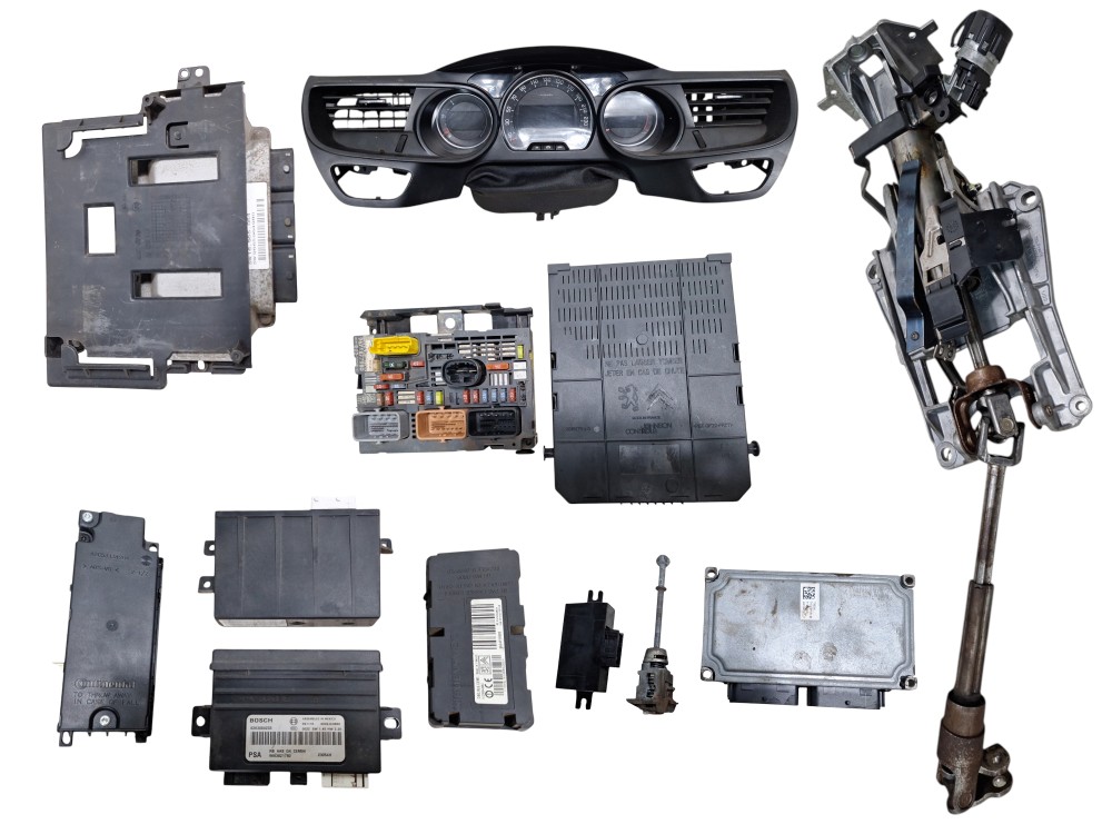Kit Code Citroen C5 Ex20 Bva Bk 2.0 145500 Km Ano 2009 2010