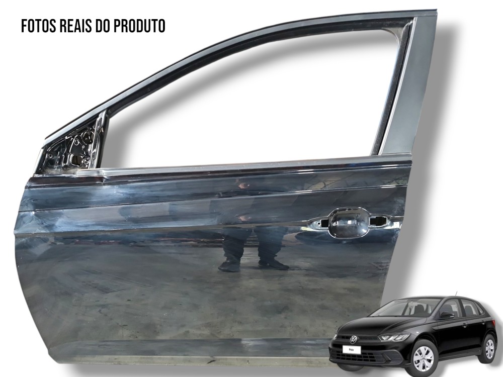 Porta Dianteira Esquerda Vw Polo 2024 Original Detalhe  Dianteira Esquerdo 1