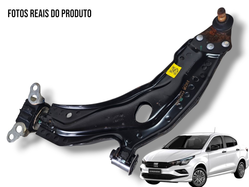 Bandeja suspensão dianteira esquerda Fiat Cronos Argo 2023 1