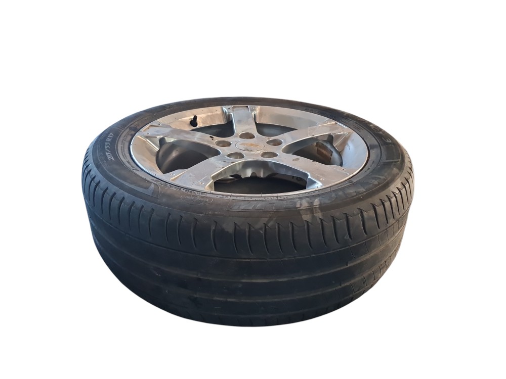 Roda Com Pneu Liga Leve 17 Chevrolet Captiva Sport Ano 2009 Prata 4
