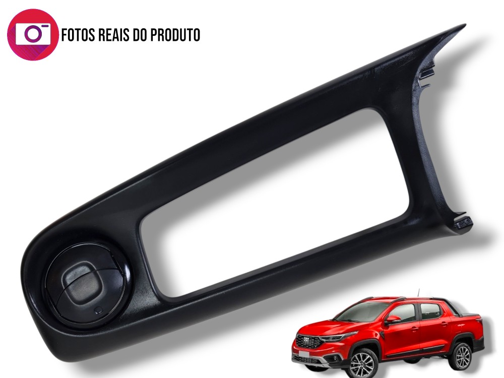 Moldura Coluna Painel Direito Porta Objetos Fiat Strada 2023
