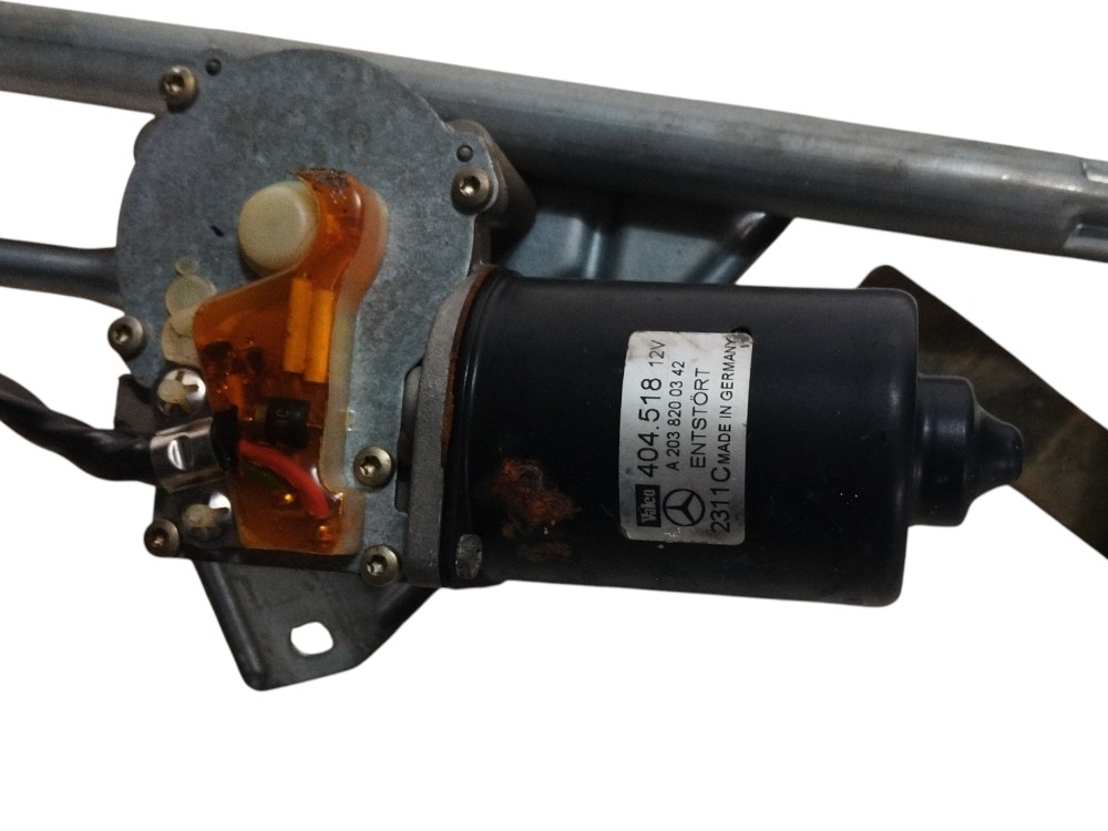Motor Limpador de Parabrisa Mercedes Classe C230 2002 2003 9