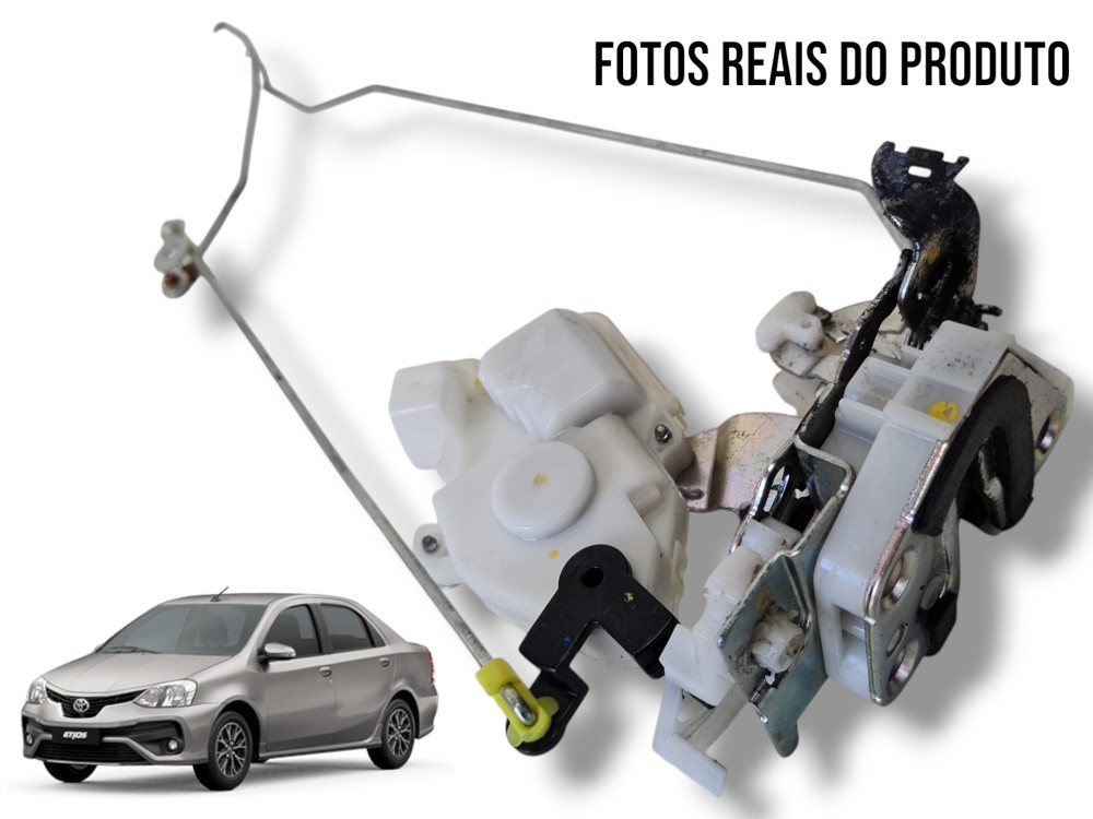 Fechadura Elétrica Porta Tras Esq Toyota Etios Sedan 2018 1