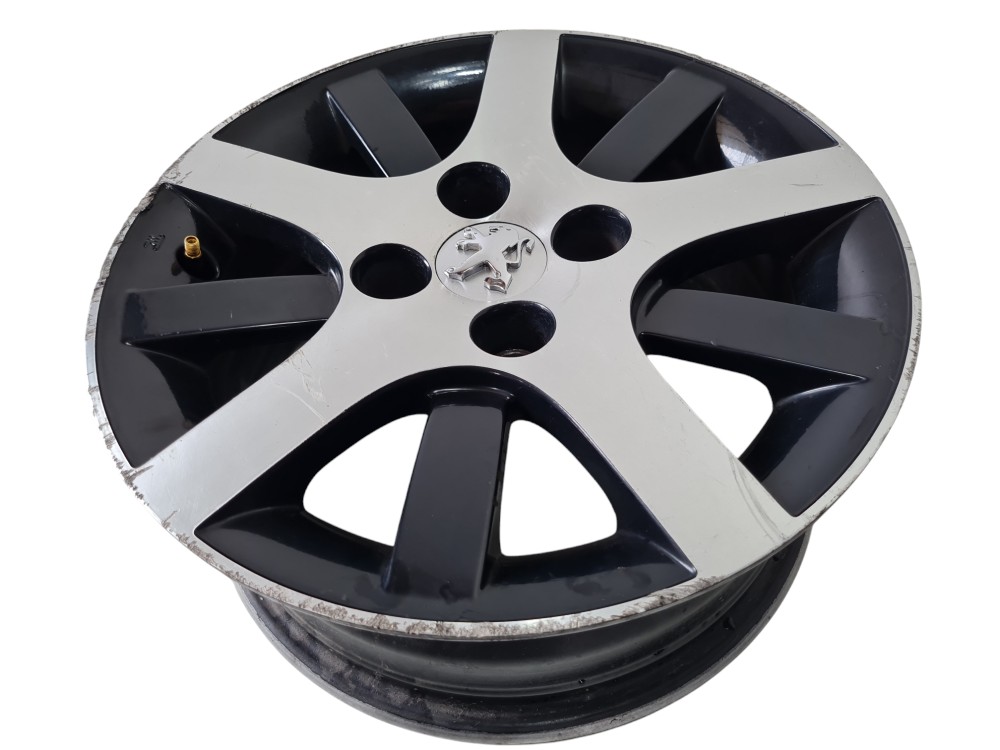 Roda Aro 15 Peugeot 207 2013 Cinza Original Filé 3