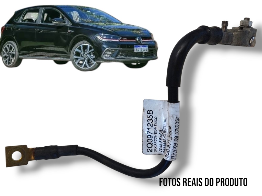 Cabo Bateria Negativo Vw/polo 2024 2q0971235b Original
