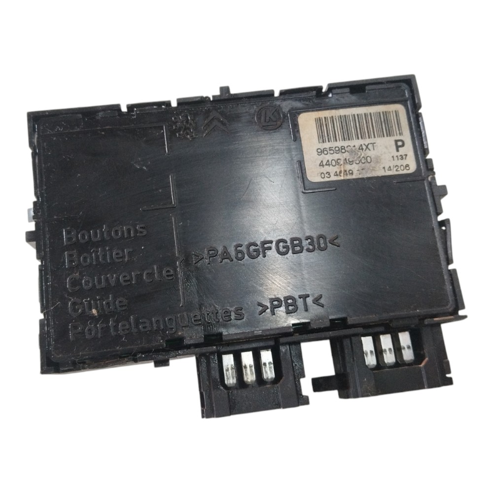 Controle Regulador Banco Passageiro Citroen Ds5 2015 Origina 3