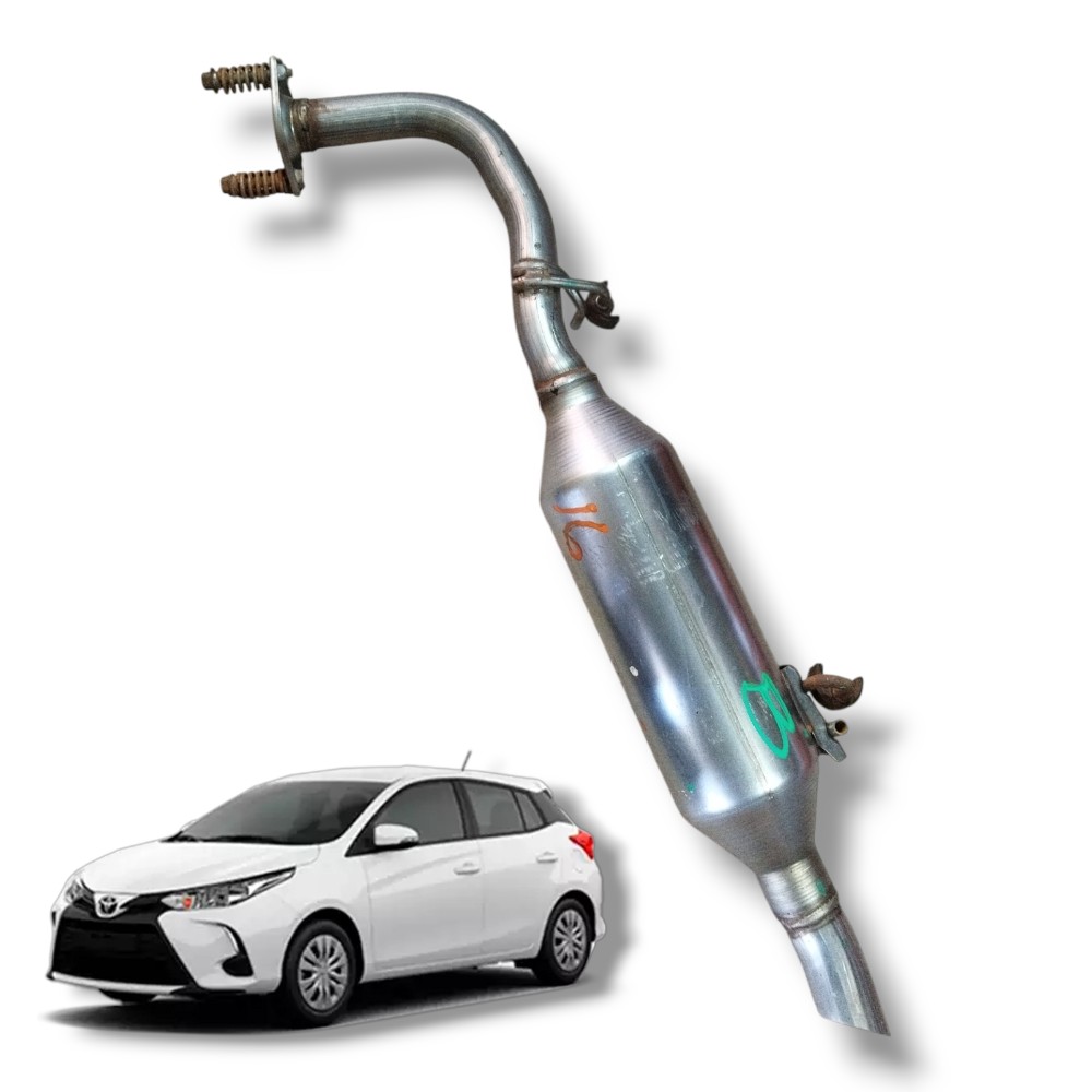 Escapamento Silencioso Toyota Yaris 2023 Original Impecável 1