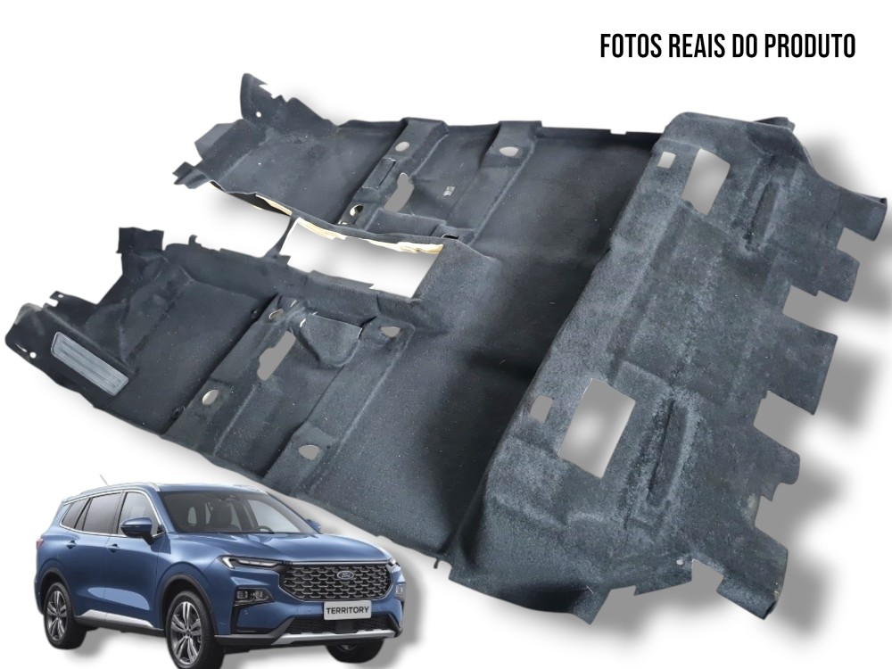 Assoalho Carpete Ford Territory 2025 0km Original Impecável 1