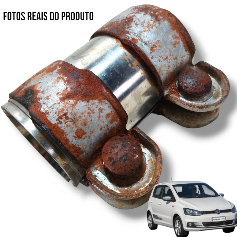 Braçadeira Escapamento Vw/novo Fox Cl Mb 2016 Original 1