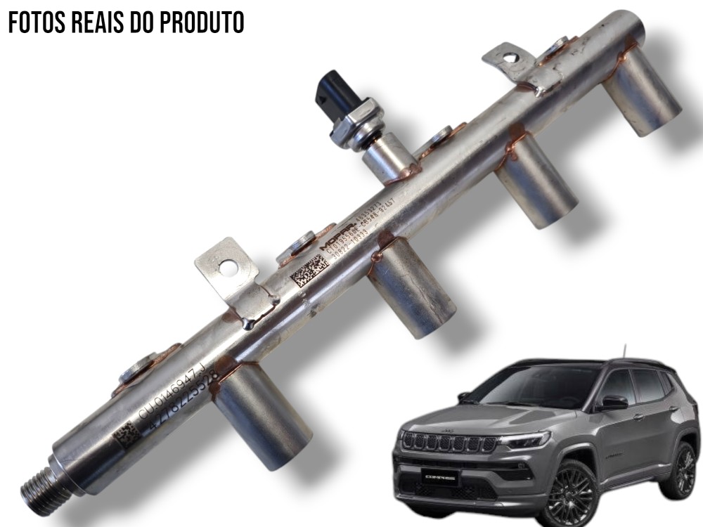 Flauta Bico 1.3 Injetor Jeep Compass Renegade 2022 A 2023 1