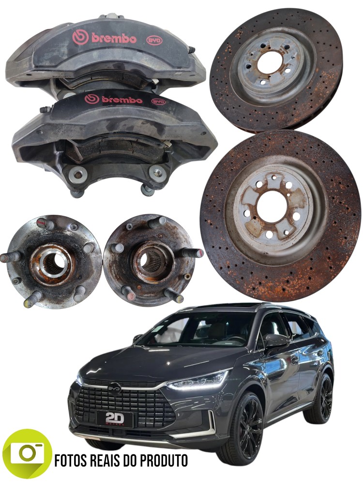 Par pinças Brembro / cubos e discos BYD TAN 2022 ORIGINAL 1
