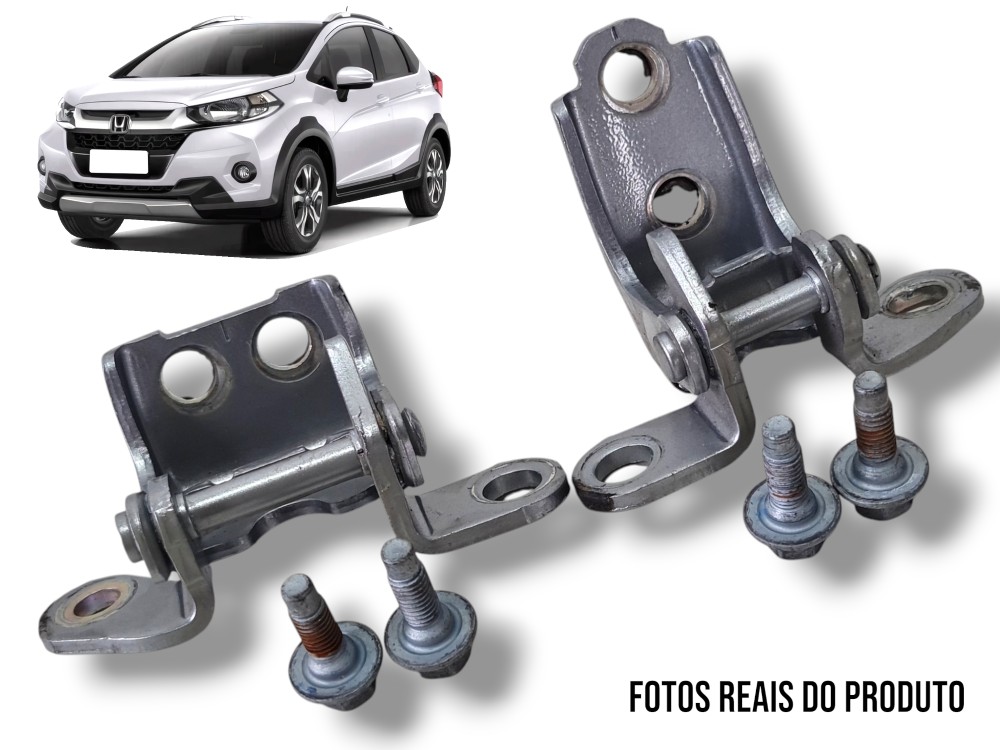 Par Dobradiças Porta Traseira Direita Honda Wr-v 2021 1