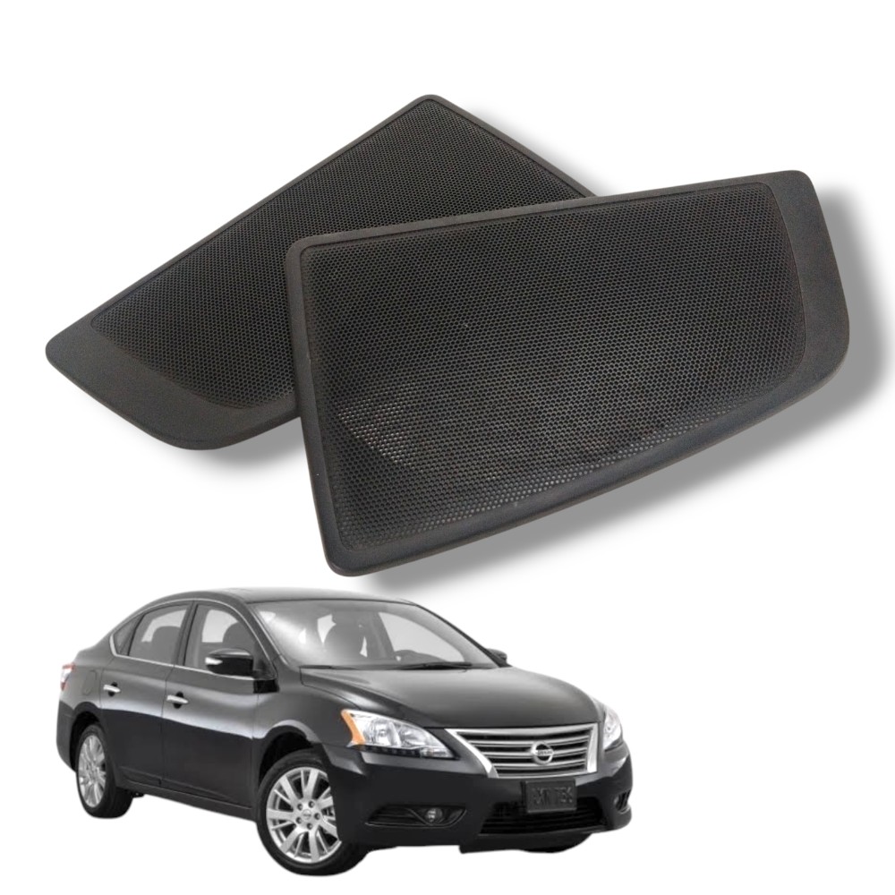 Par Tela Alto-falante Bagagito Nissan Sentra 2016 Original 1
