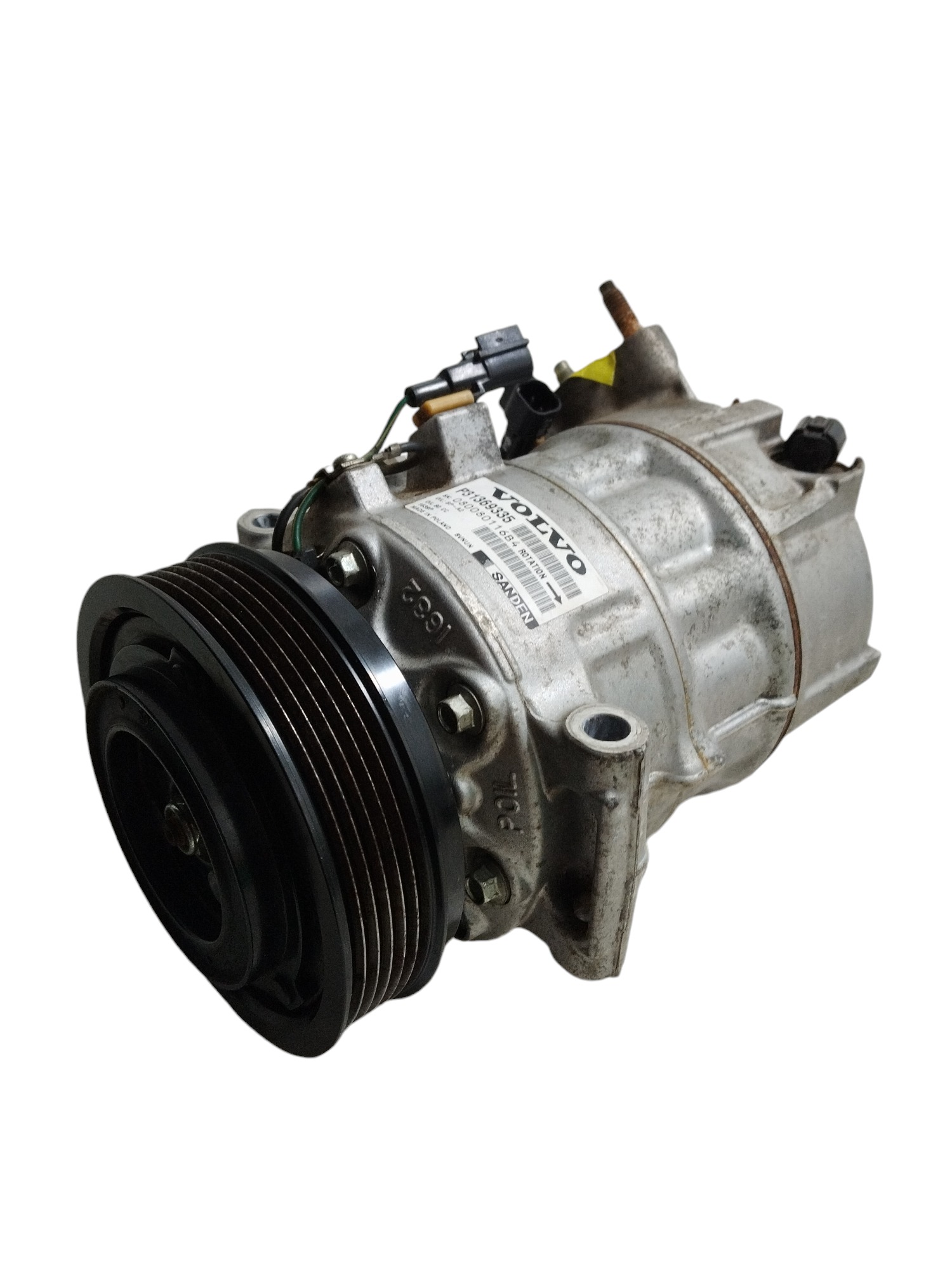 Compressor Ar Condicionado Volvo Xc90 D5 Codigo 31369335 4