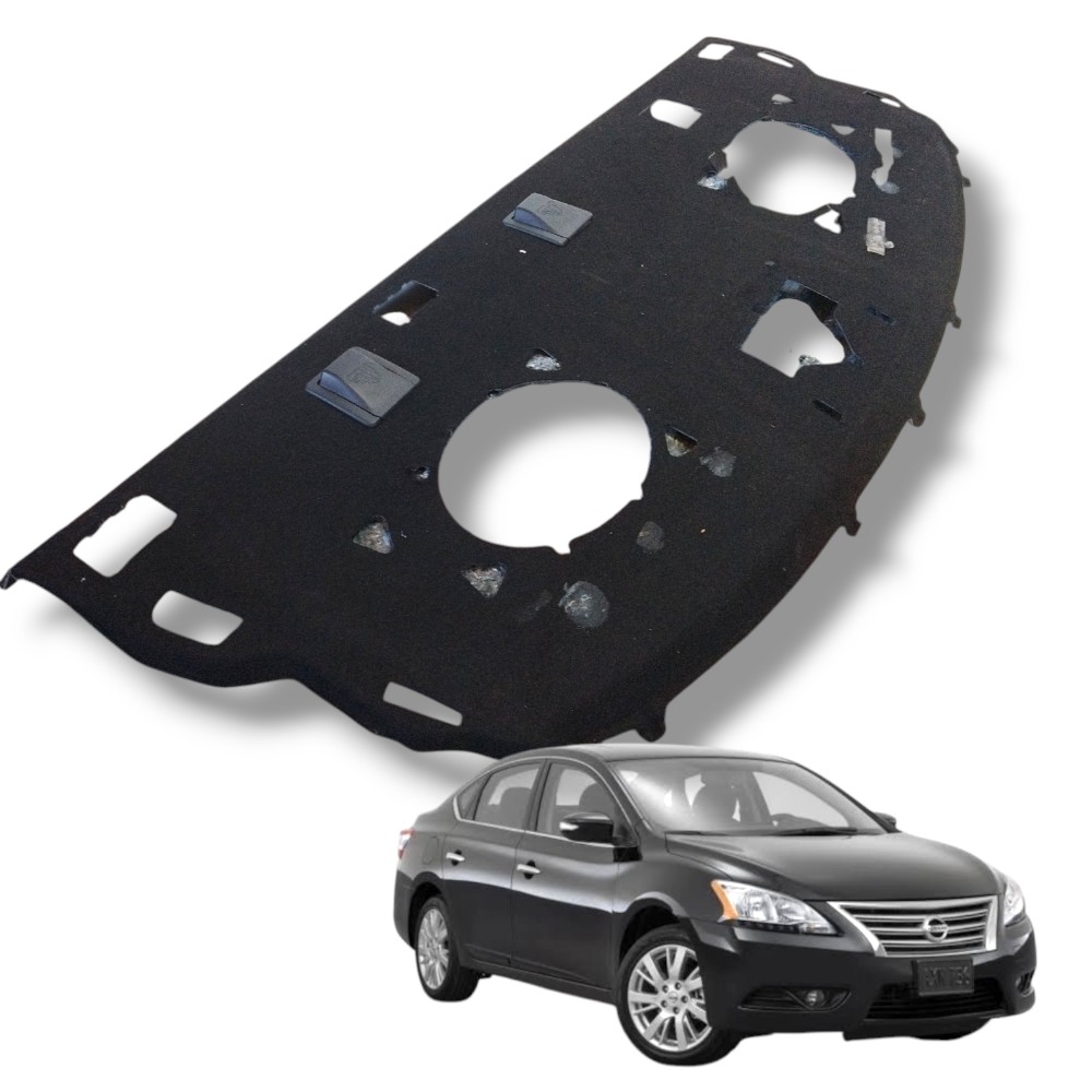 Tampão Bagagito Nissan Sentra 2016 Original Detalhes Preto 1