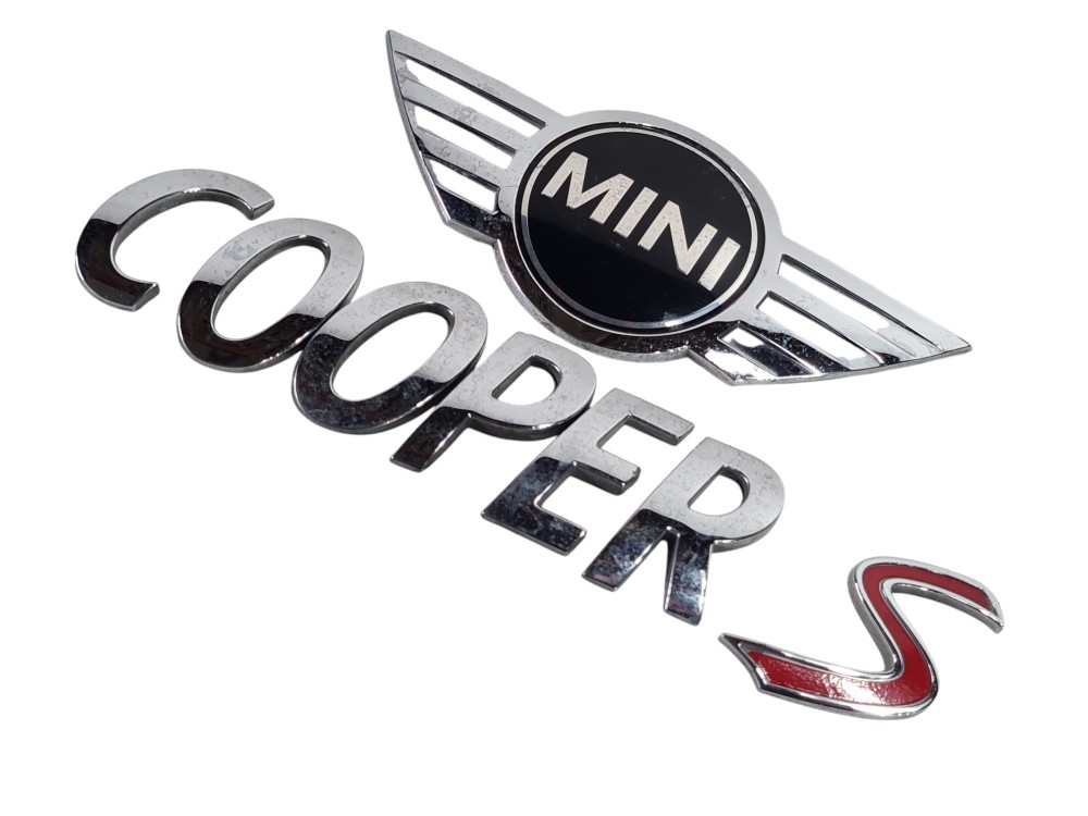 Letreiro Porta Malas Mini Cooper S 2012 2013 Original 6