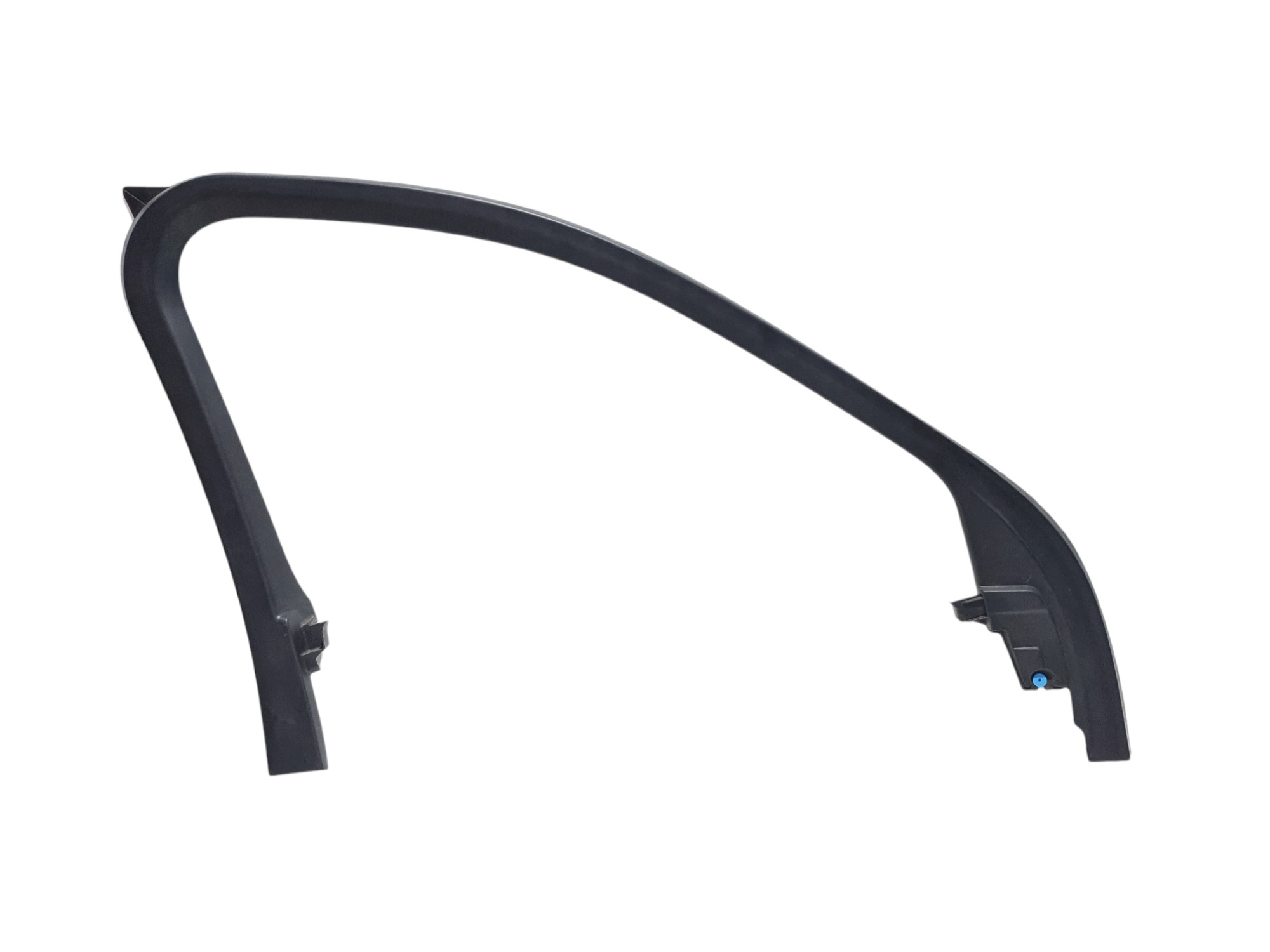 Moldura Acabamento Porta Dianteira Esquerda Volvo Xc90 2021 Preto 2
