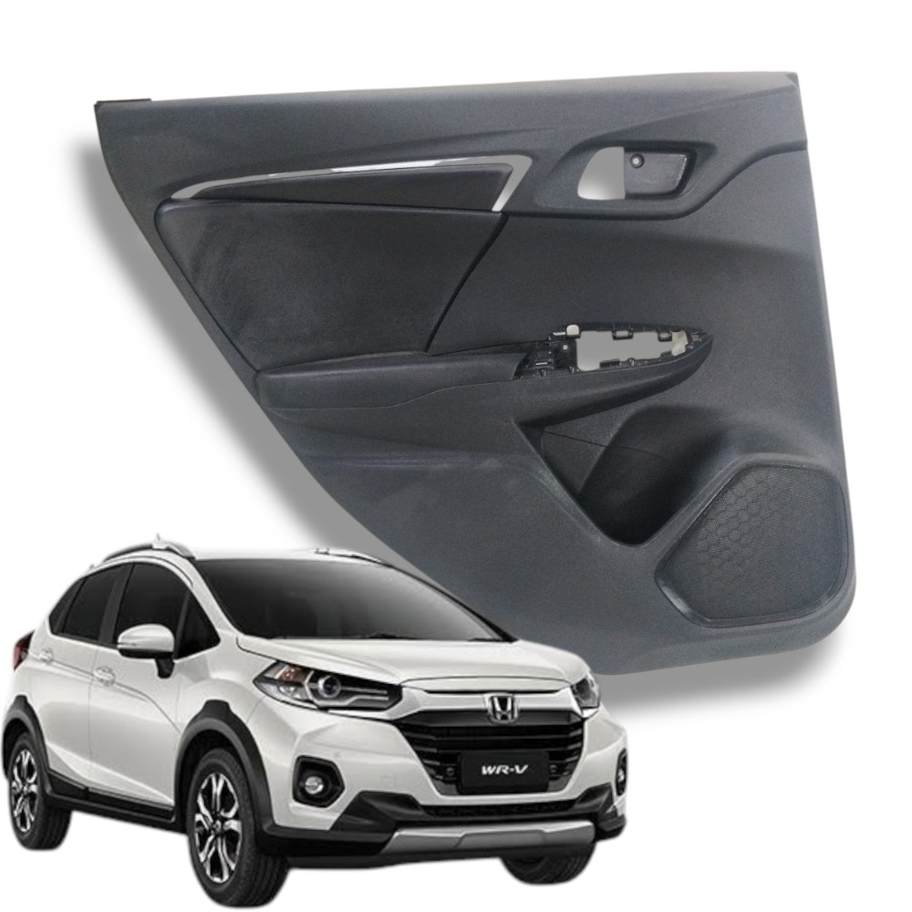 Forro Porta Traseira Esquerda Honda Wr-v Original Impecável 1