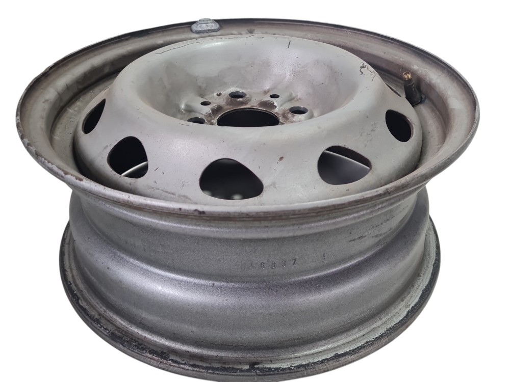 Roda De Ferro Prata Aro 14 Fiat Fiorino Strada 1.4 Original 2