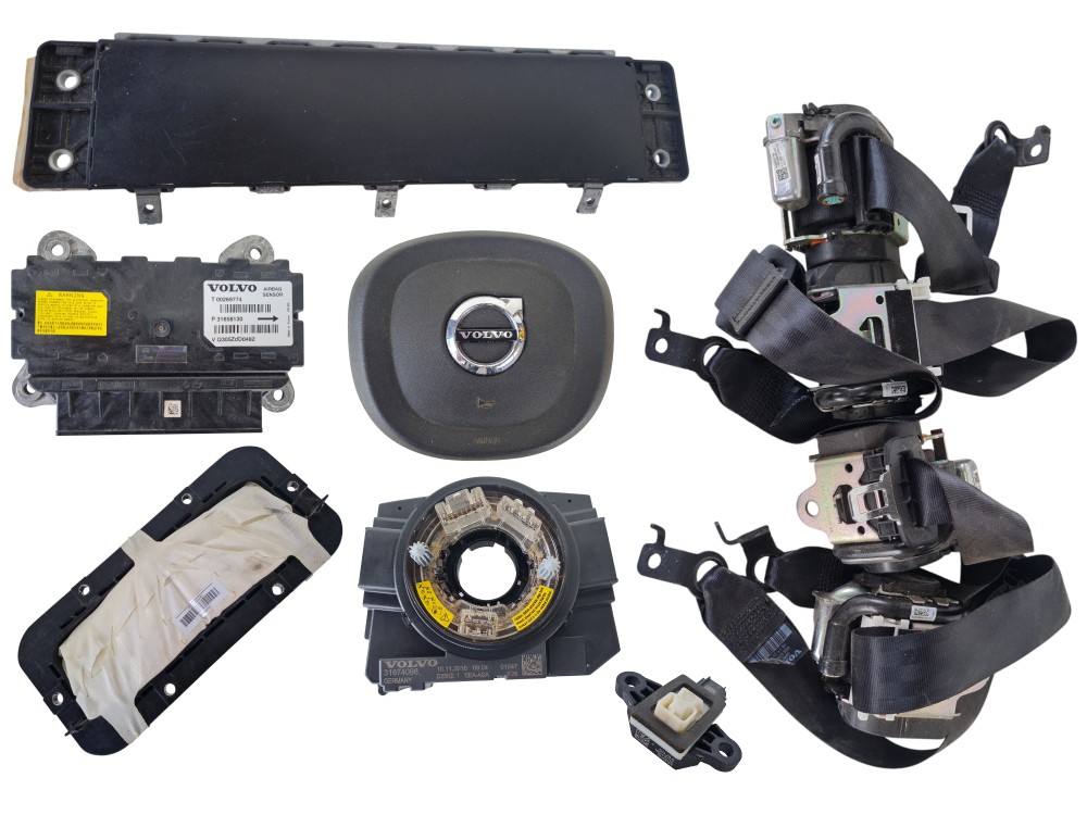 Kit airbag Volvo XC90 D5 2017 ORIGINAL 4 cintos