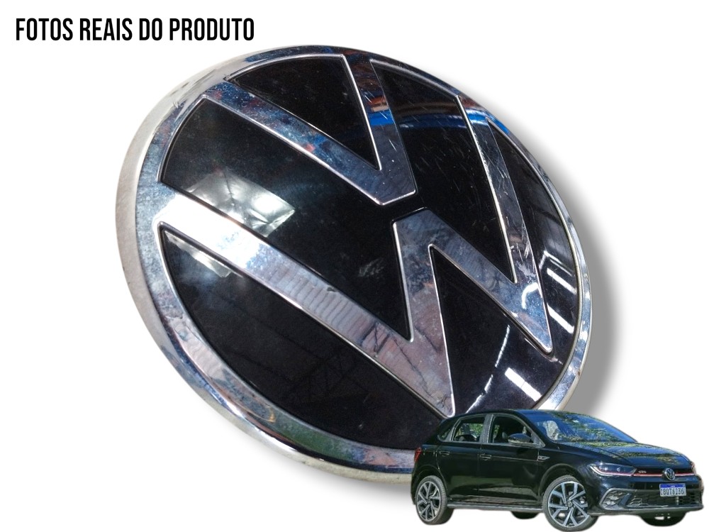Emblema Grade Dianteira Vw/polo 2024 2g5.853.601 Original 1