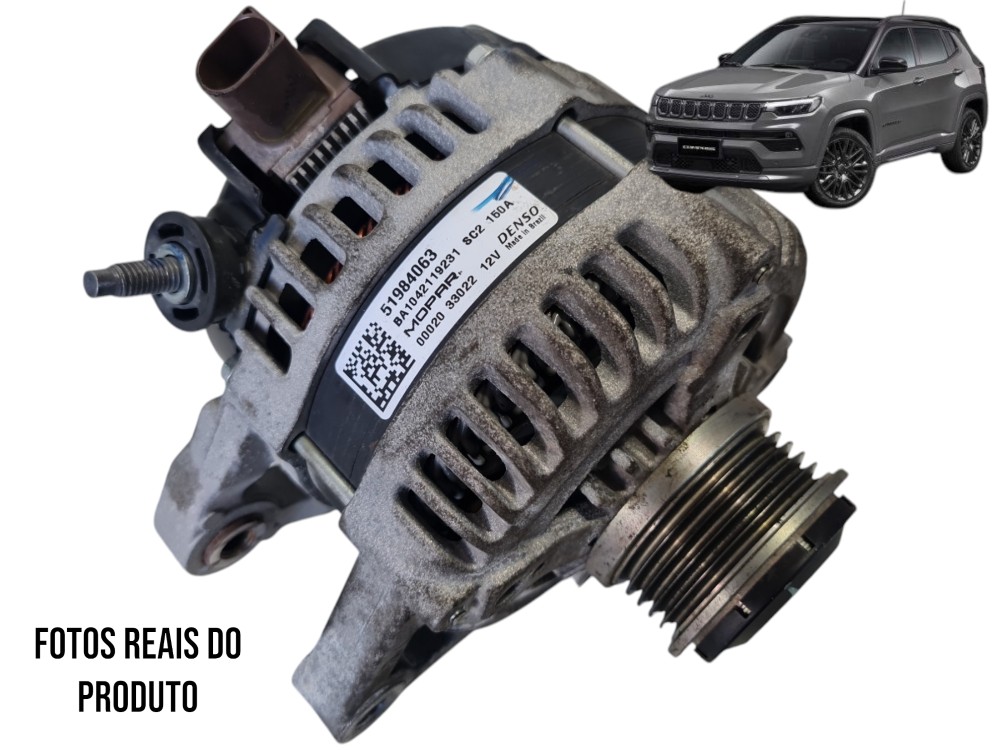 Alternador 1.3 Flex Turbo Compass 2021 A 2023 51984063