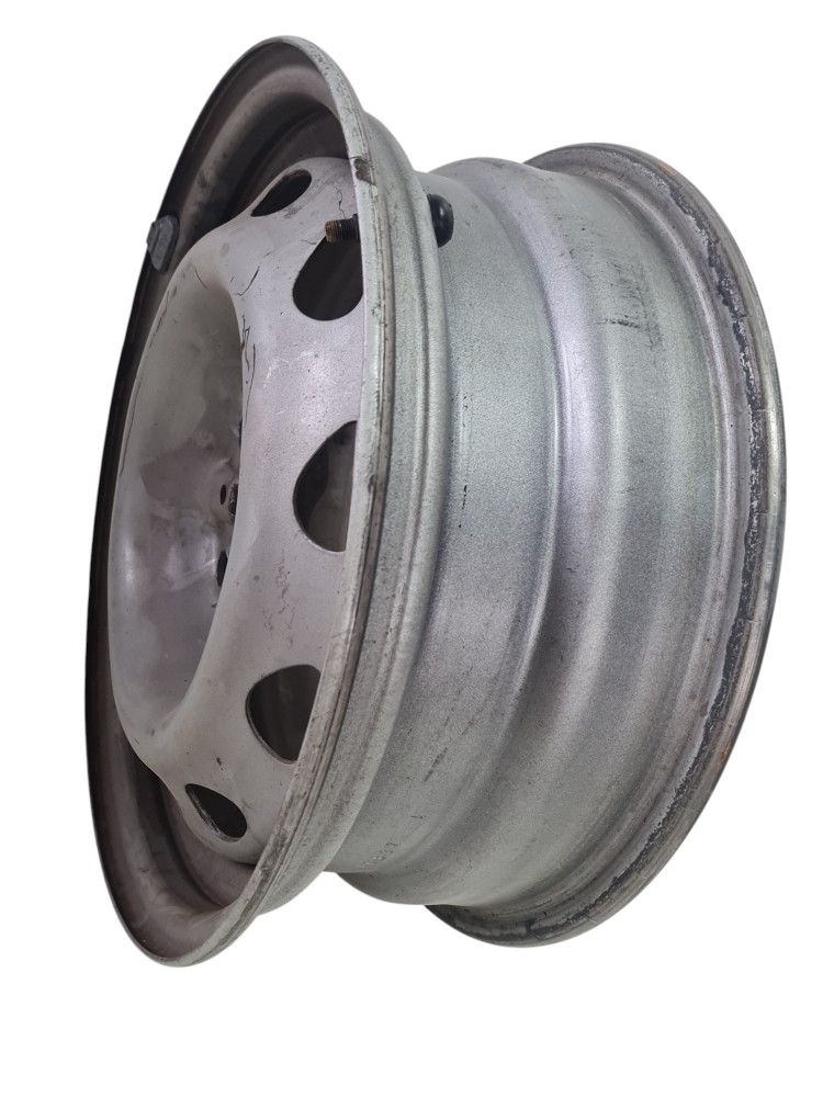 Roda De Ferro Prata Aro 14 Fiat Fiorino Strada 1.4 Original 4
