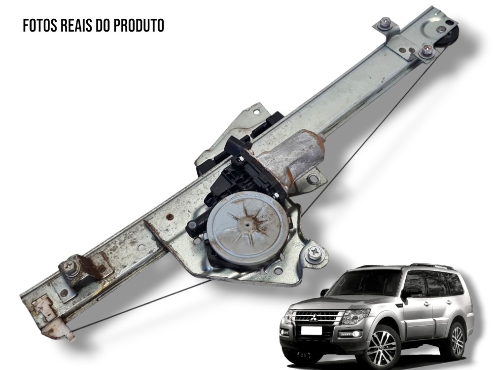 Máquina Vidro Traseiro Esquerdo Pajero Full 2008 A 2017 1