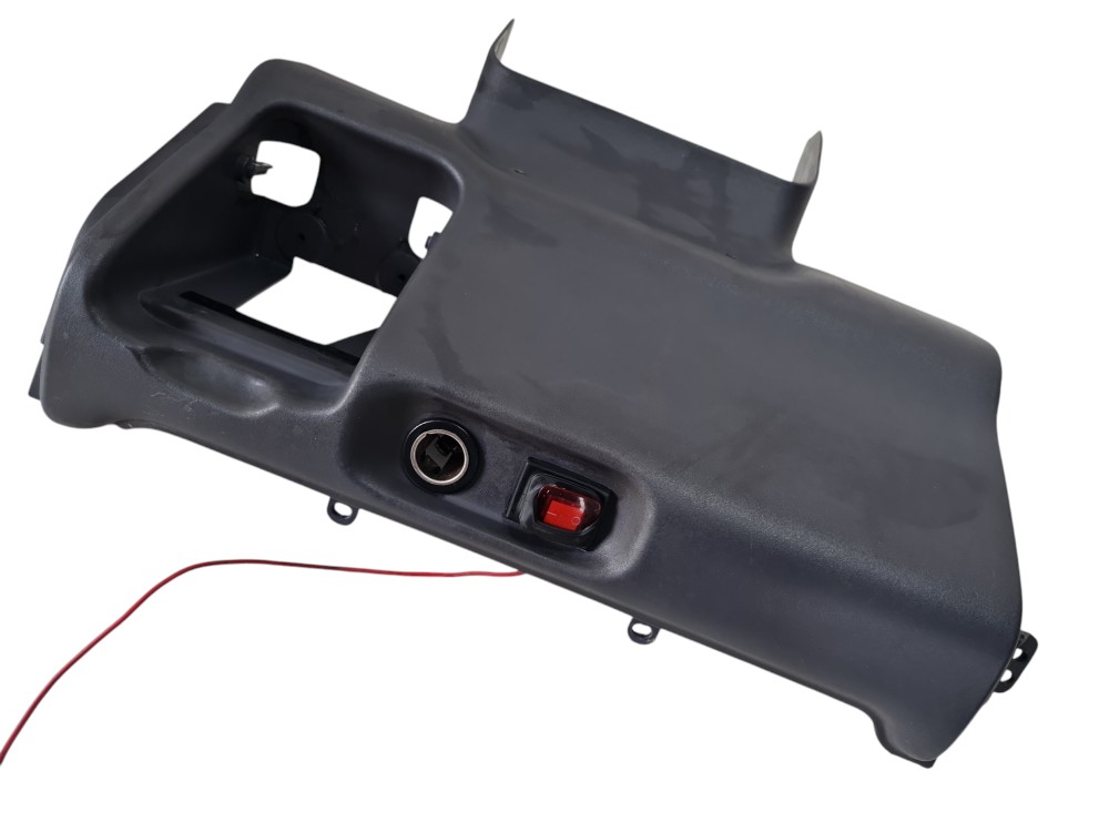 Moldura Central Acendedor Painel Dodge Dakota 1999 55115607 3