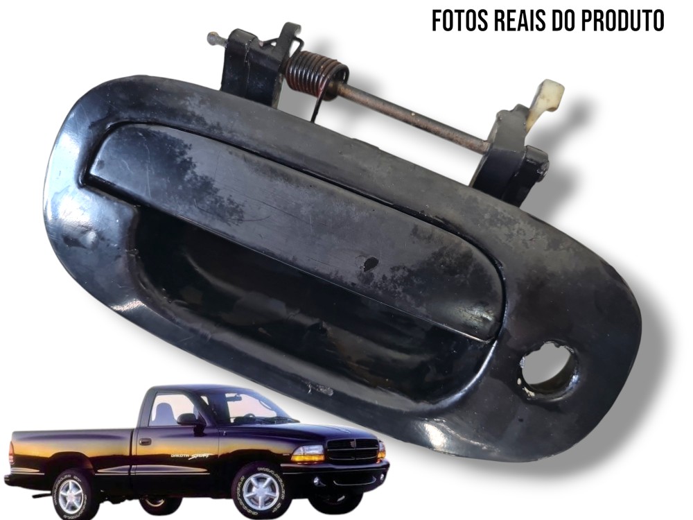 Maçaneta Externa Porta Dianteira Esquerda Dodge Dakota 1999 Dianteira 1
