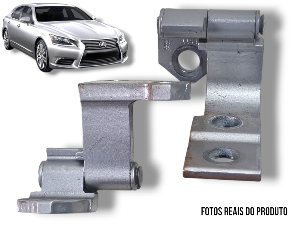 Par Dobradiça Porta Traseira Esquerda Lexus Ls 460l 2013 1