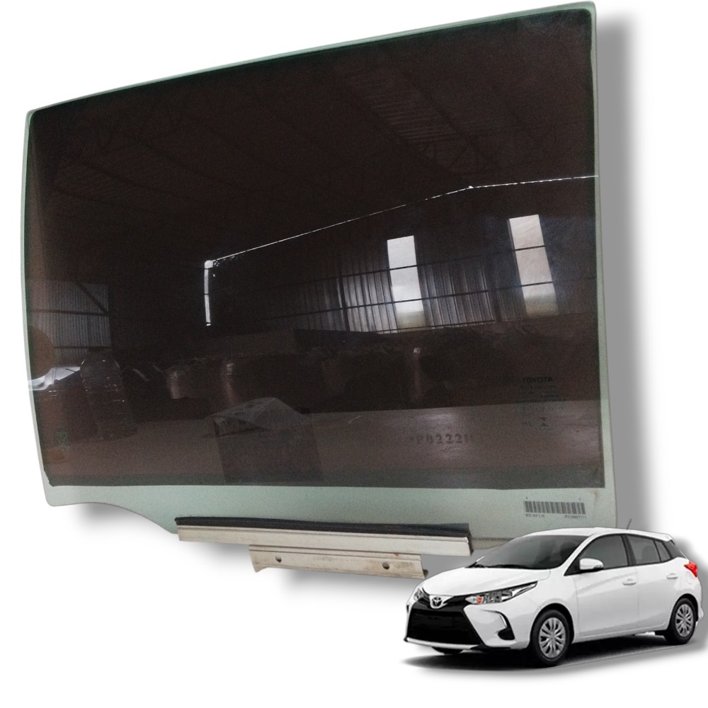 Vidro Porta Traseira Esquerda Toyota Yaris 2018 Á 2025 1