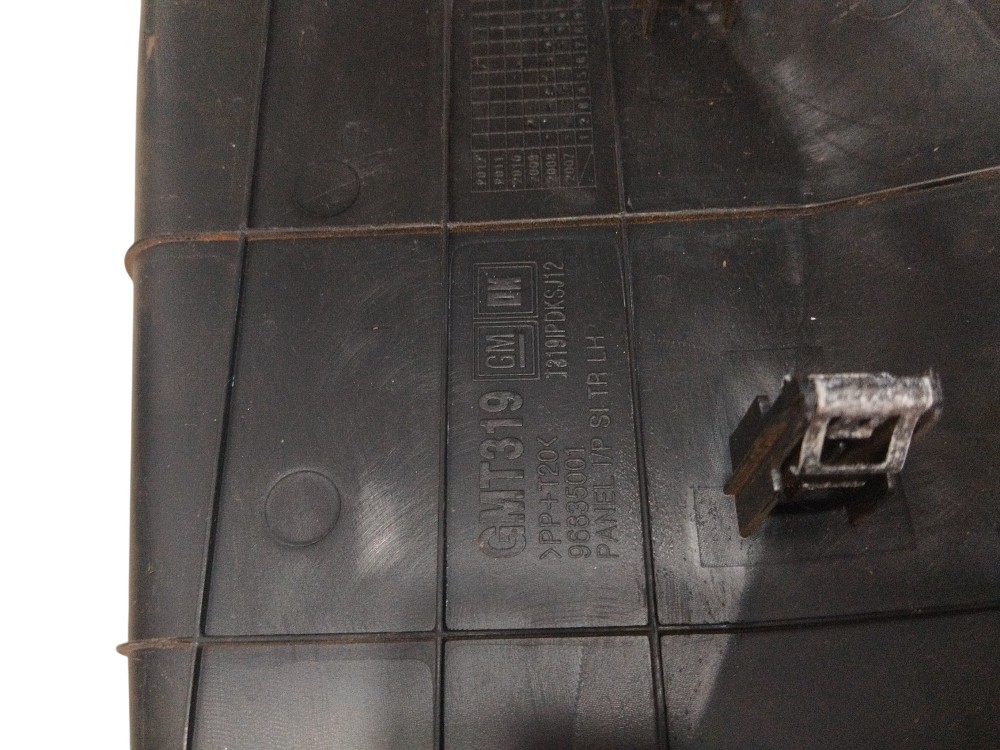 Acabamento capa painel Chevrolet Captiva 2009 ORIGINAL GM 5