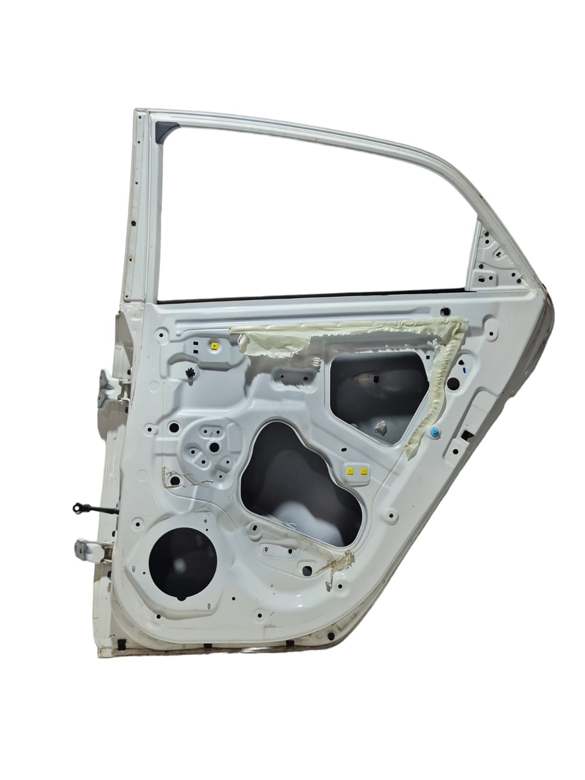 Porta Traseira Direita Hyundai Hb20 2013   Hatch Detalhe  Traseira Direito Branco 6