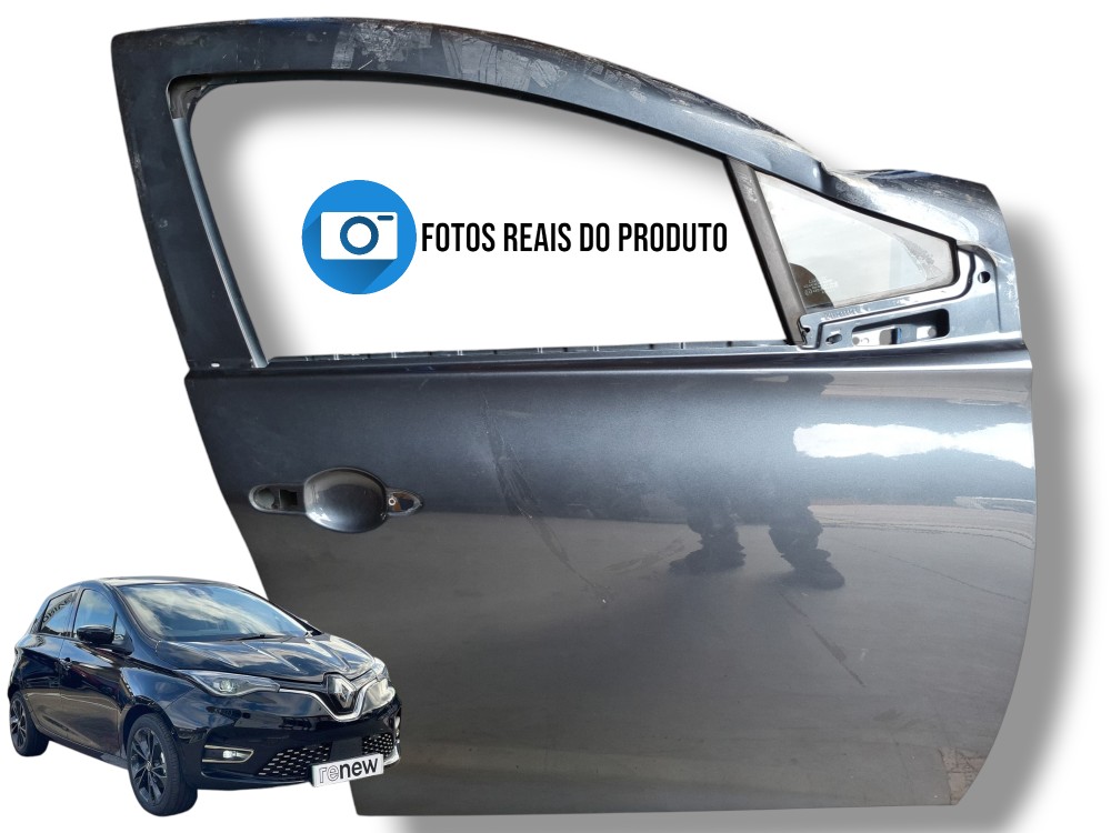 Porta Dianteira Direita Renault Zoe 2022 Detalhe Original  Dianteira Direita 1
