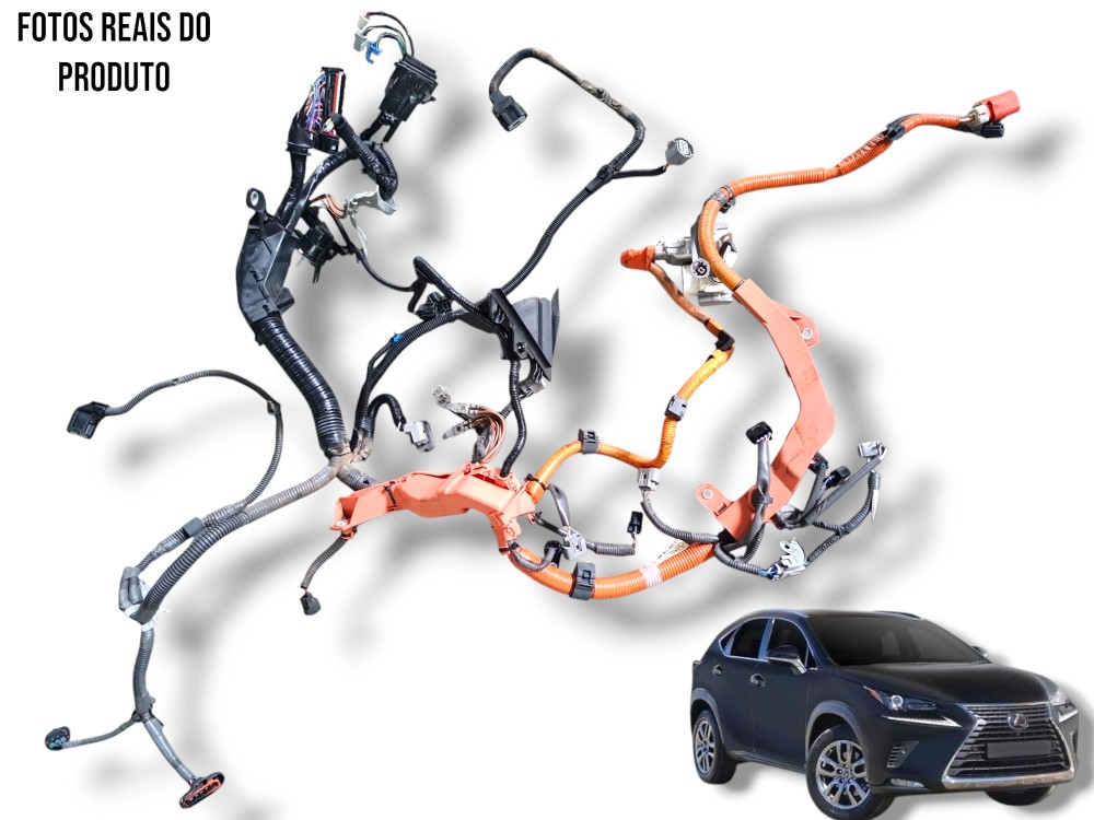Chicote Elétrico Motor Lexus Nx300h 2019 8212178040 Detalhe 1