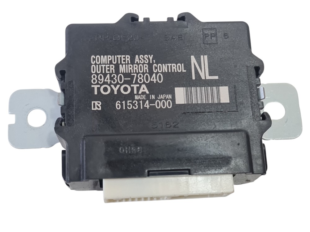 Módulo Controle De Espelhos Lexus Nx 300h 2019 89430-78040 4