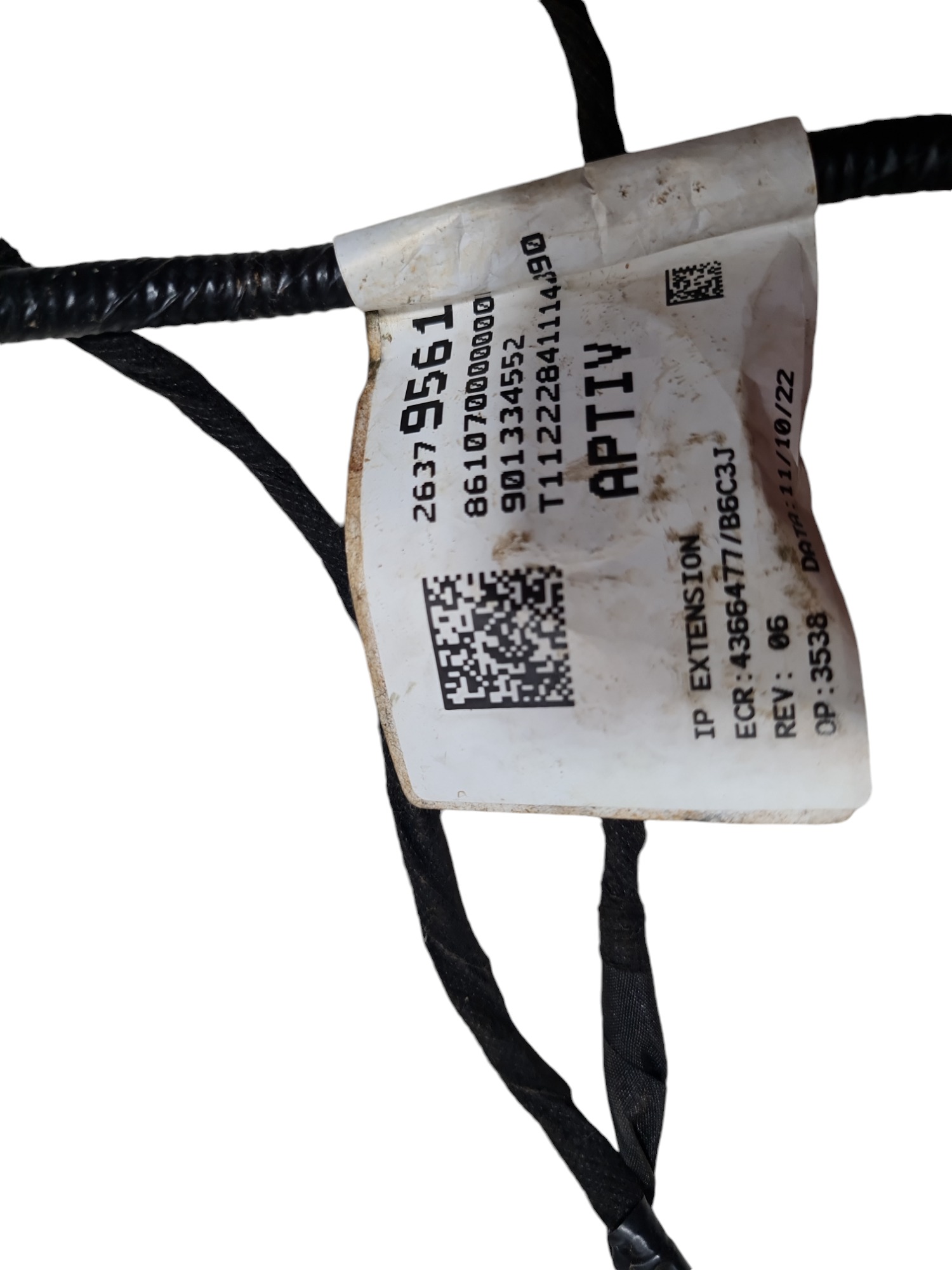 Chicote airbag GM Tracker 2022 26379561 6