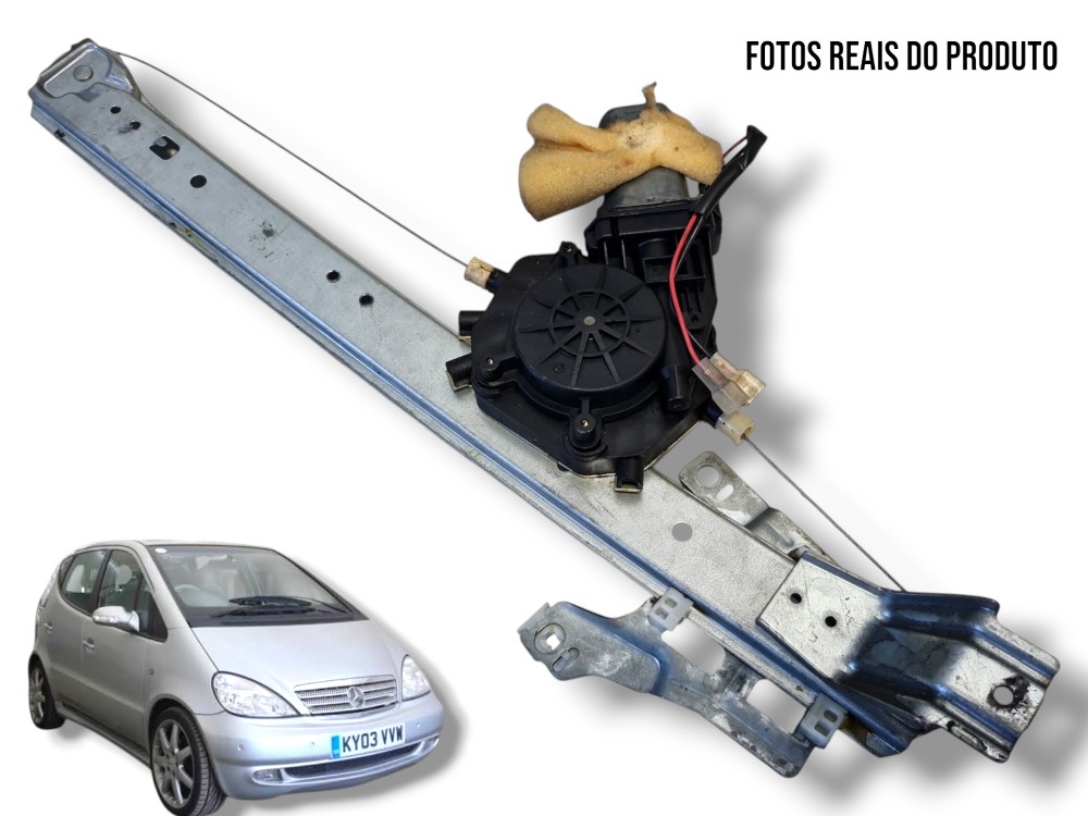 Máquina Vidro Traseiro Esquerdo Mercedes Classe A160 2003 1