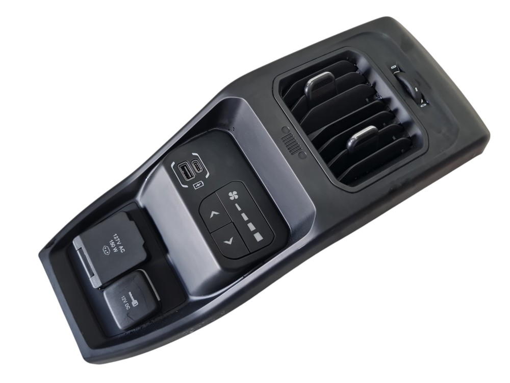 Moldura Console Ar Traseiro Completo Jeep Commander 2022 6