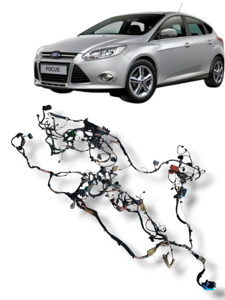 Chicote Interno Painel Ford Focus Hc 2013 Detalhes 1
